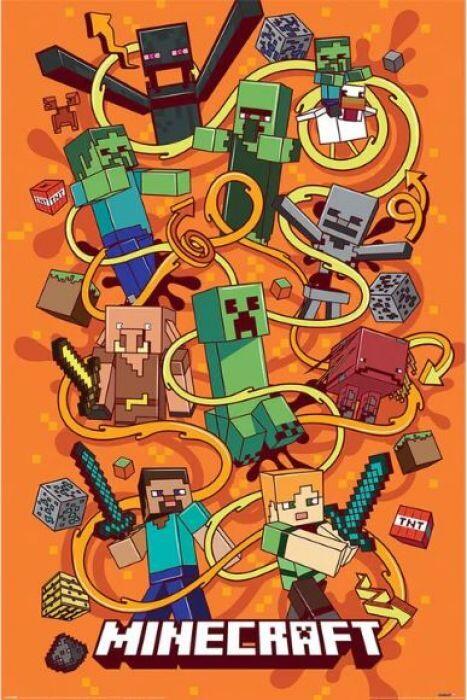 Minecraft (Funtage Montage) plakat