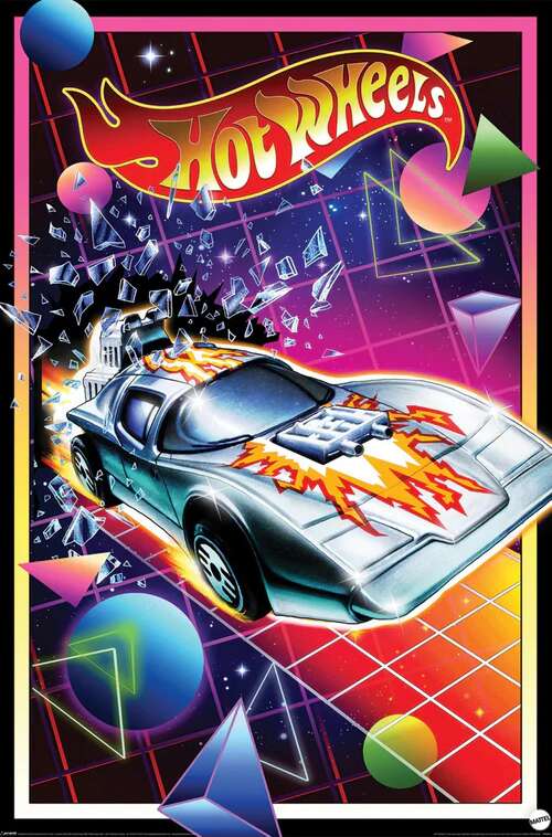Hot Wheels® Retro Blast plakat