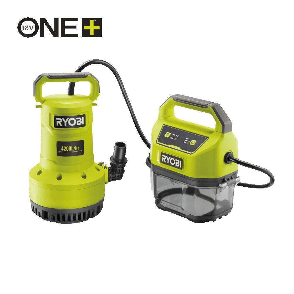 Ryobi RY18SPA-0 18V nedsenkbar vannpumpe