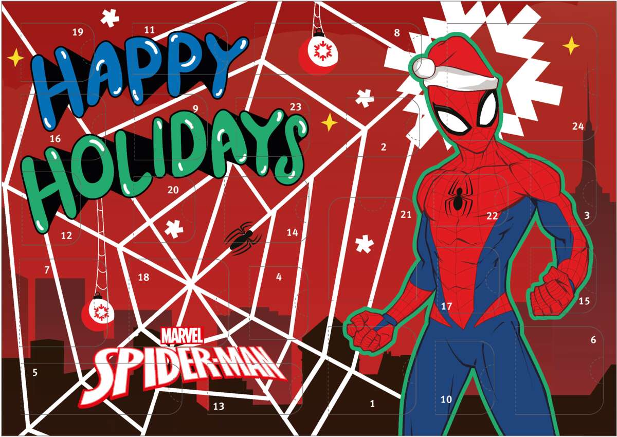 Marvel Spider-Man julekalender 2025