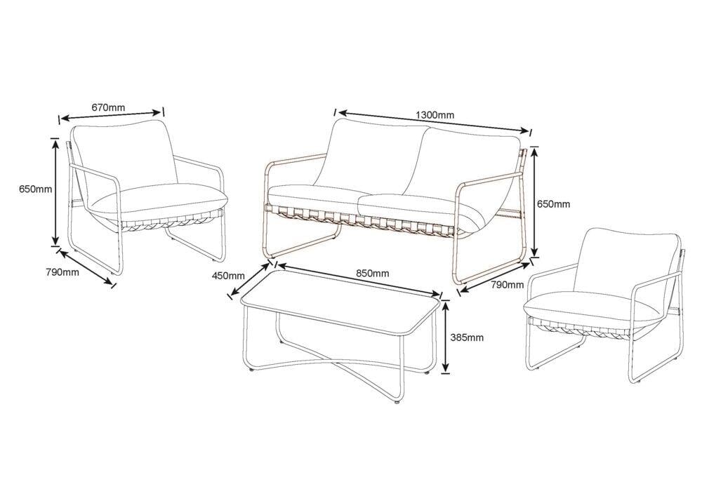 Bohem Dale sofagruppe