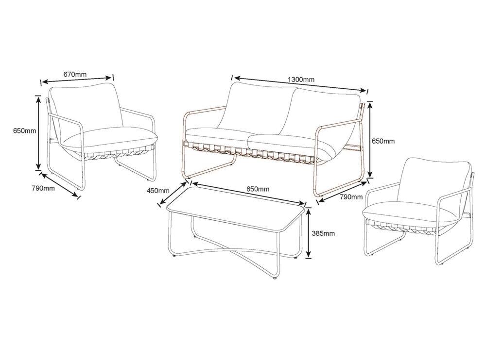 Bohem Dale sofagruppe