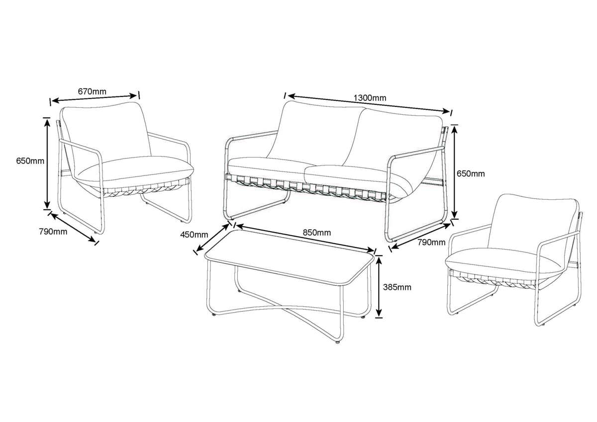 Bohem Dale sofagruppe