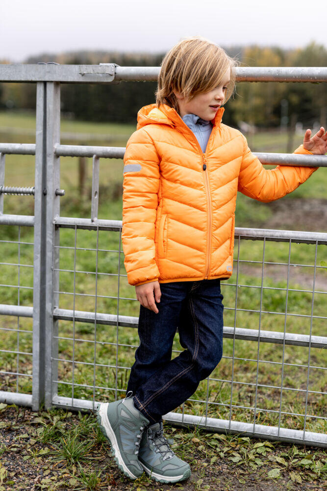 Okidoki Sola vattert jakke barn