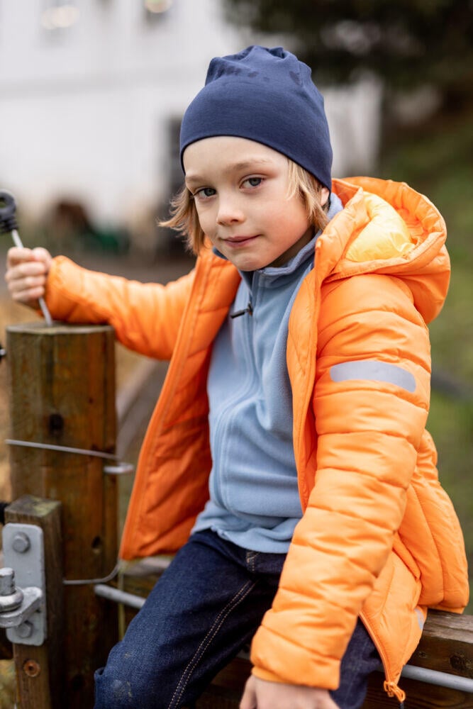 Okidoki Sola vattert jakke barn