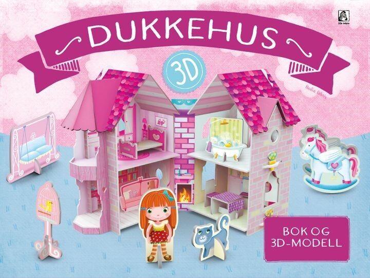 Dukkehus bok og 3D-modell