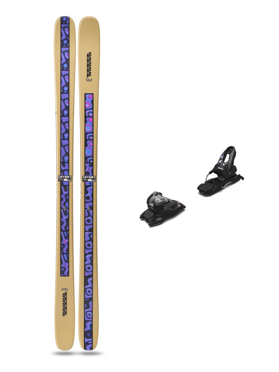 K2 Omen 90 twin-tip ski herre 25