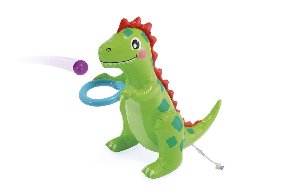 INTEX® Dino Park plaskebasseng med vannsklie