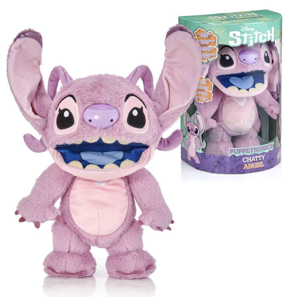 Disney Stitch Chatty Angel plysjfigur