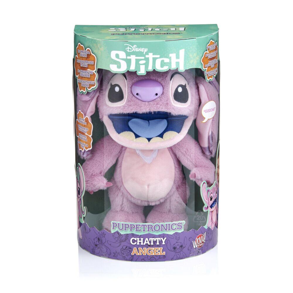 Disney Stitch Chatty Angel plysjfigur
