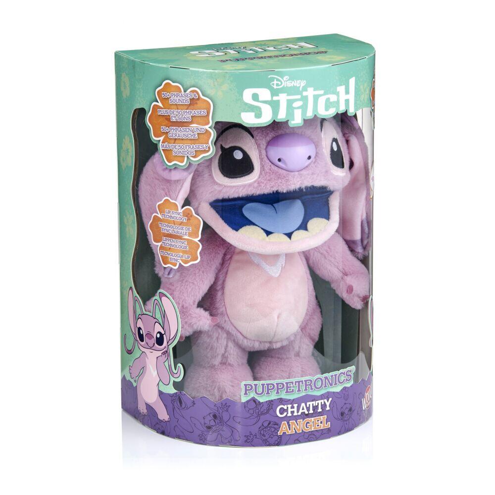 Disney Stitch Chatty Angel plysjfigur