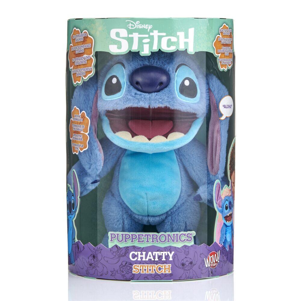 Disney Stitch Chatty Stitch plysjfigur