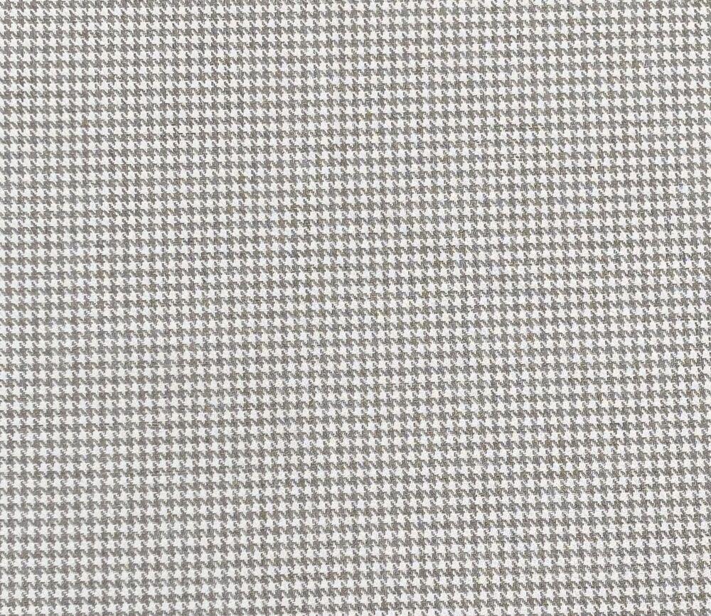 Røst sofagruppe sort og rutet beige vanntette putetrekk