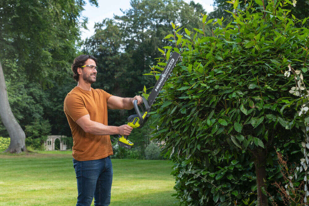 Ryobi ONE+ RY18HT45A-125 hekksaks m/batteri