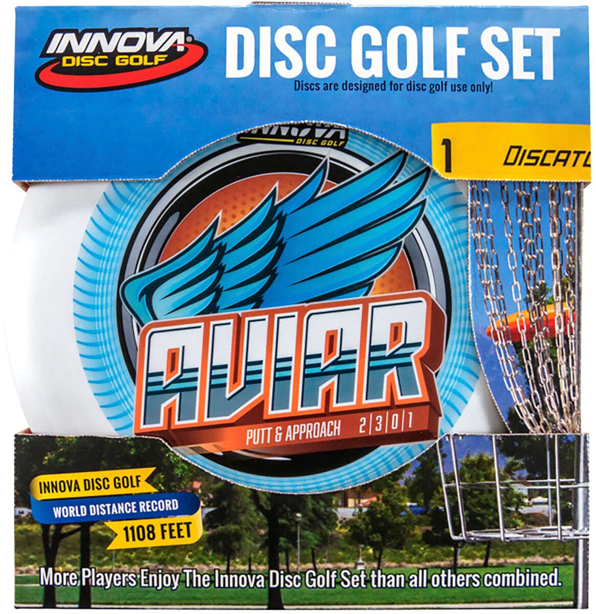 Innova DX Aviar disc golf-sett