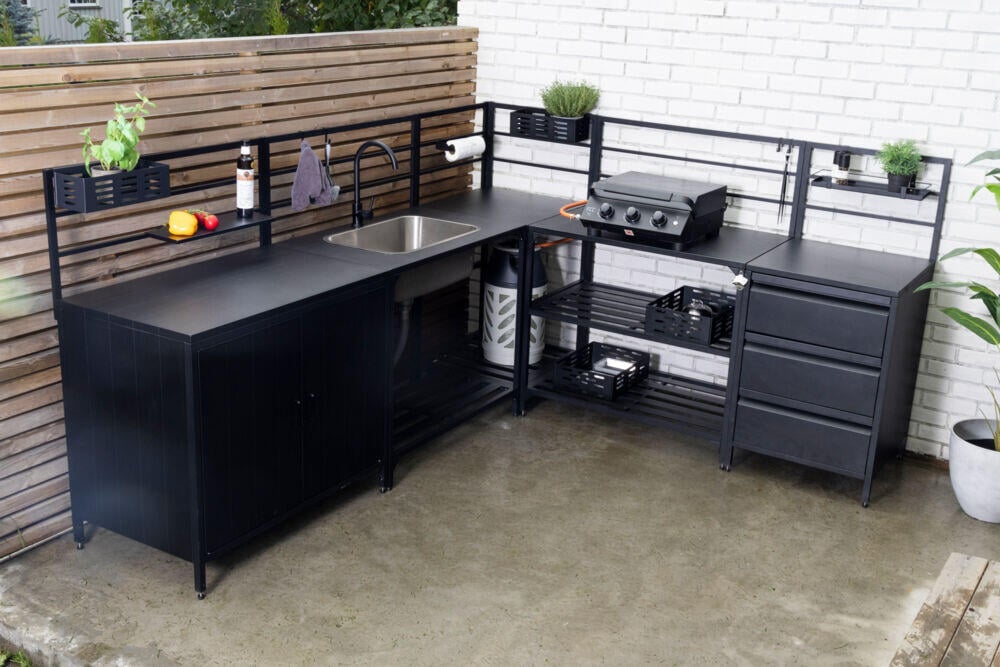 FCC utekjøkken modul 1 skapseksjon 100 cm