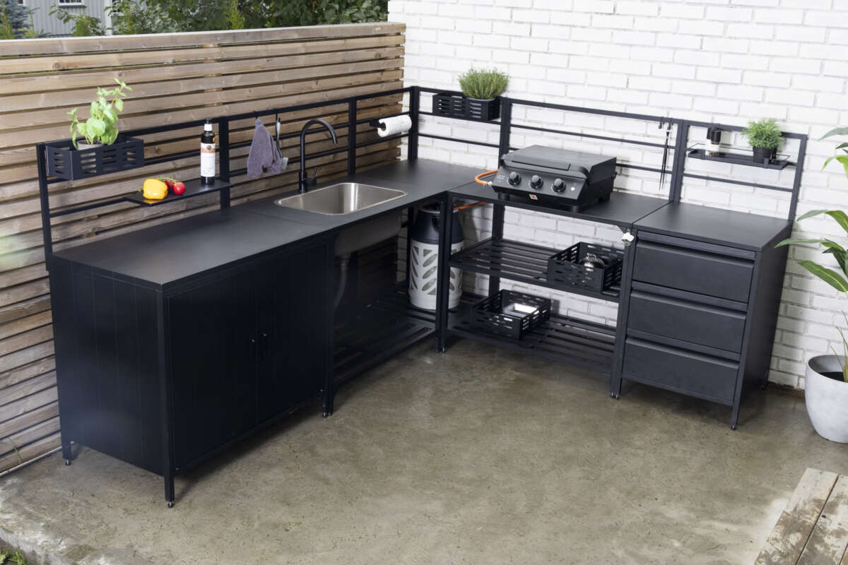 FCC utekjøkken modul 1 skapseksjon 100 cm