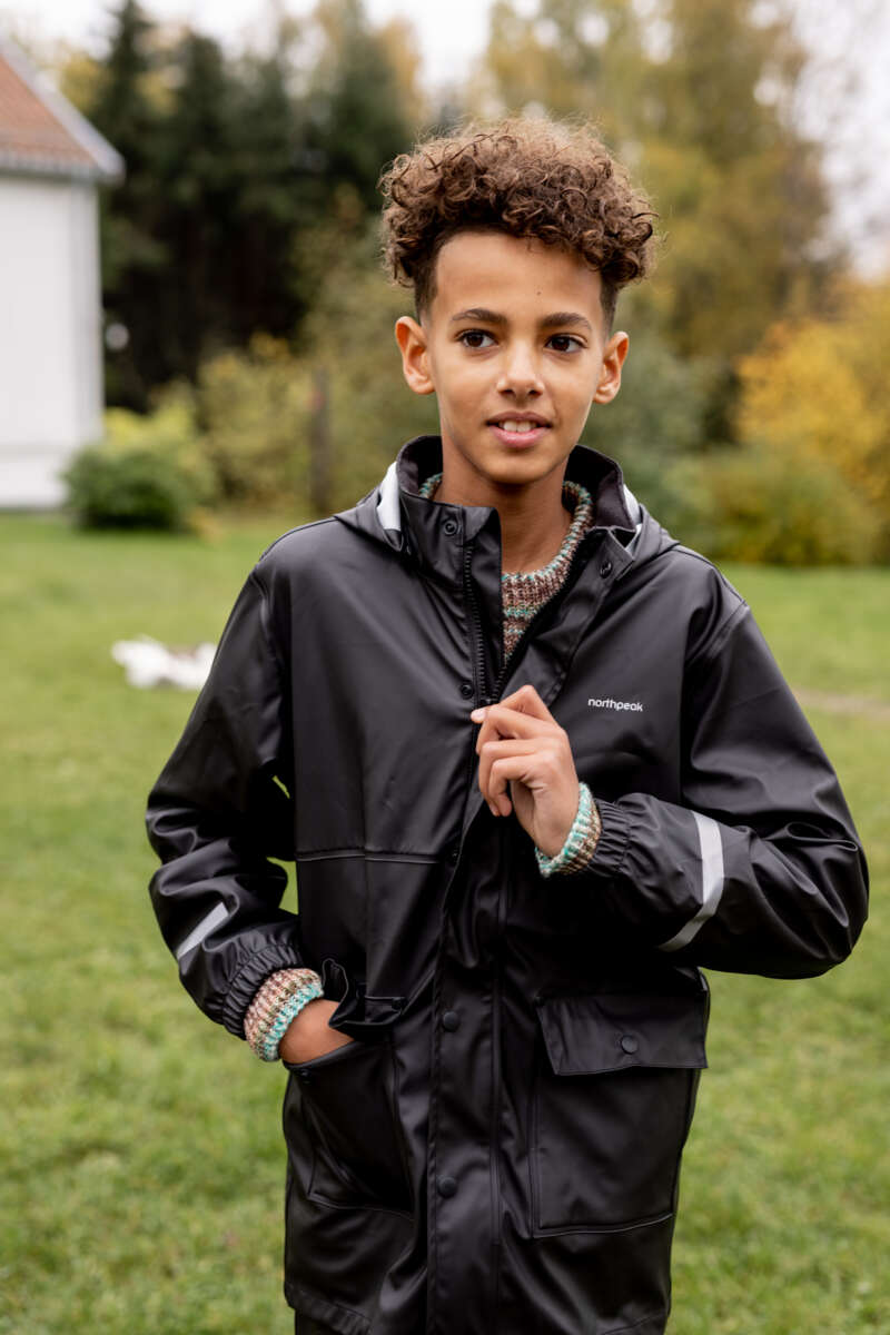 Northpeak Volda regnjakke junior