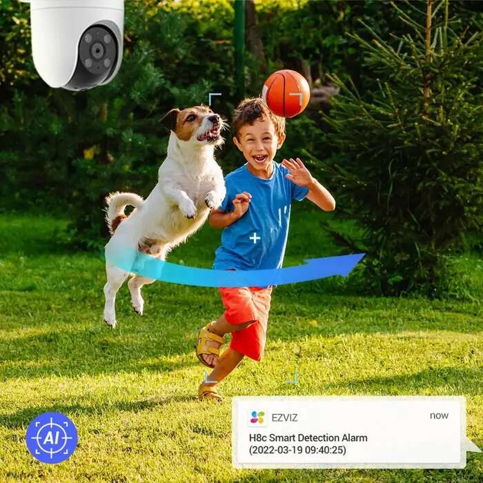 EZVIZ H8C 2MP Pan & Tilt Wi-Fi-kamera