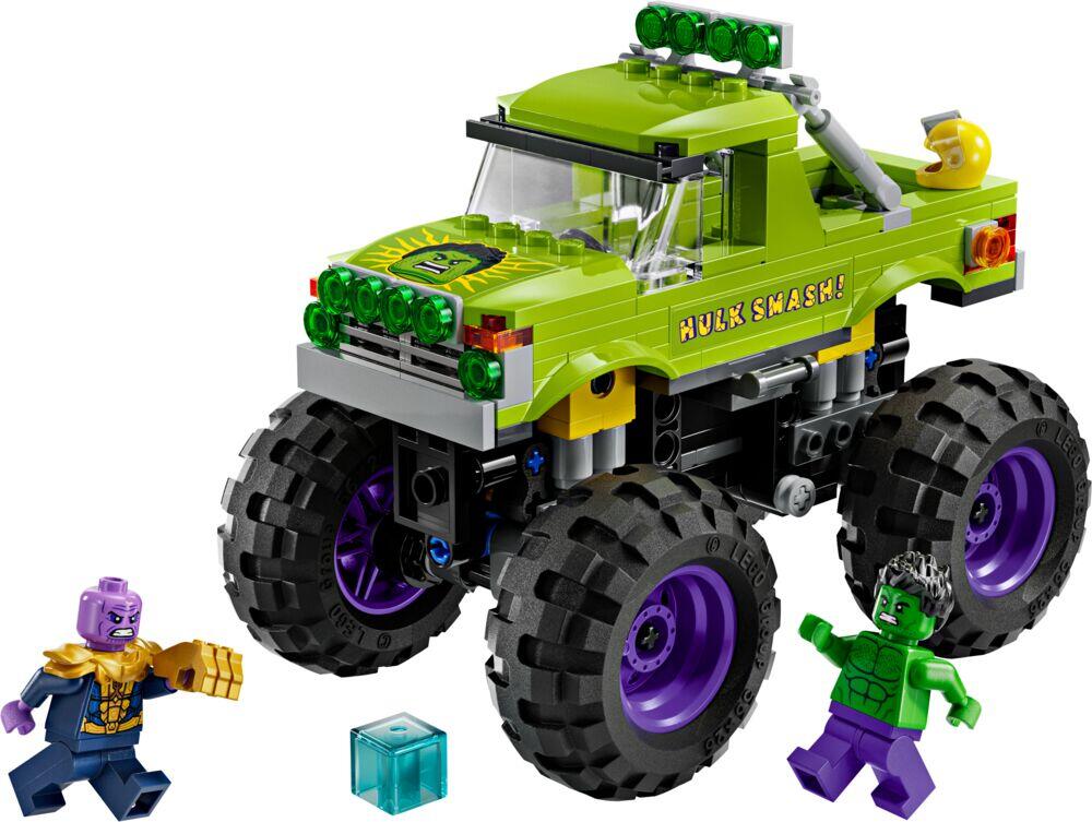 LEGO® ǀ Marvel Hulk-monstertruck mot Thanos 76312