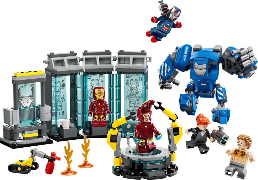 LEGO® ǀ Marvel Iron Mans laboratorium: Draktgalleriet 76315