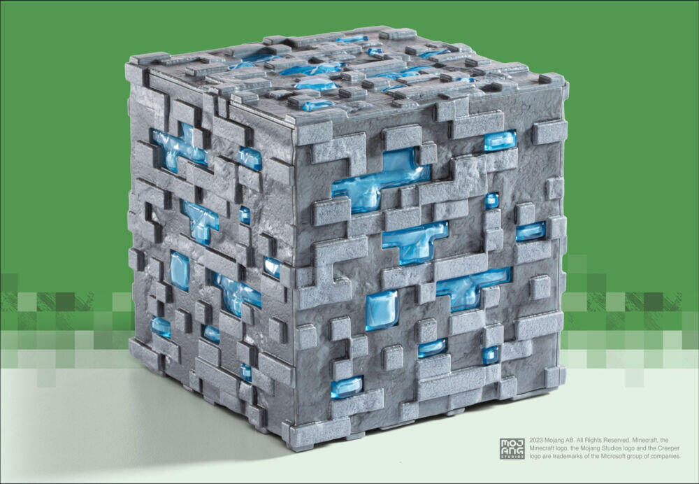 Minecraft™ Diamond Ore dekorativt lys