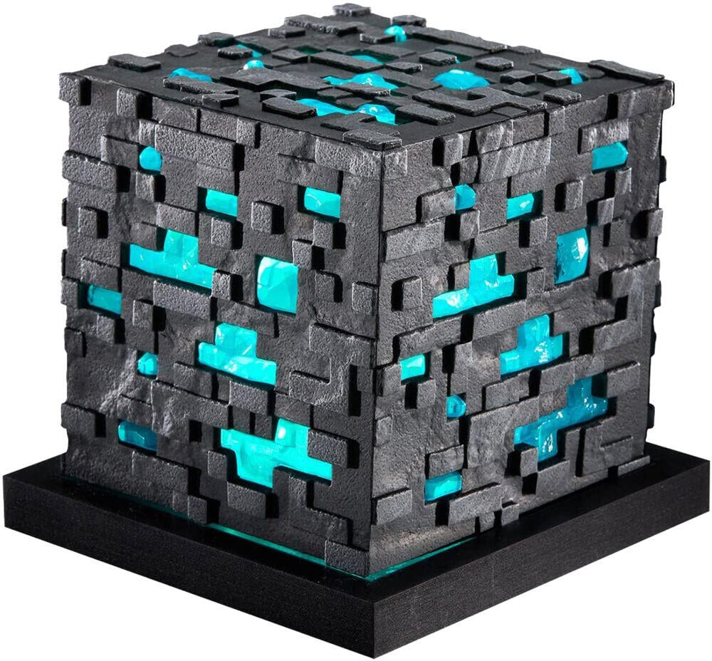 Minecraft™ Diamond Ore dekorativt lys