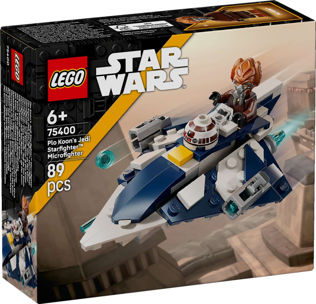 LEGO® Star Wars™ Plo Koons Jedi Starfighter™ Microfighter 75400