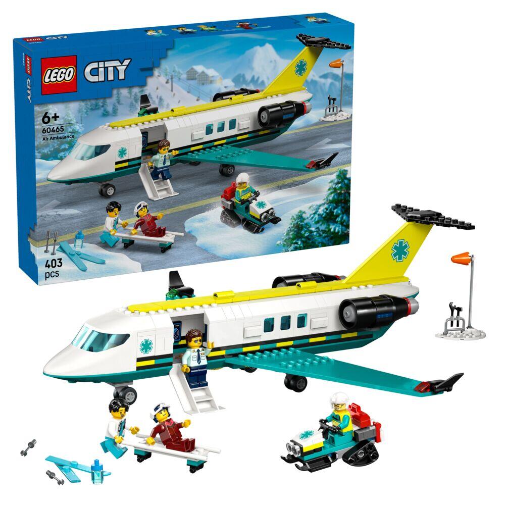 LEGO® City Redningsmannskap ambulansefly og fly 60465