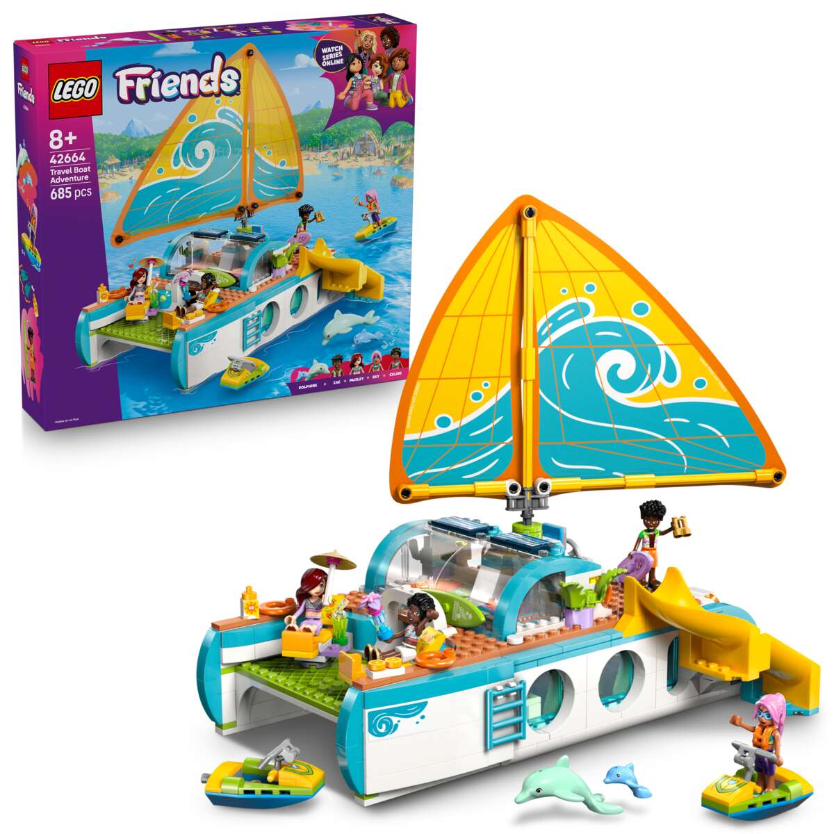 LEGO® Friends Seilbåteventyr 42664