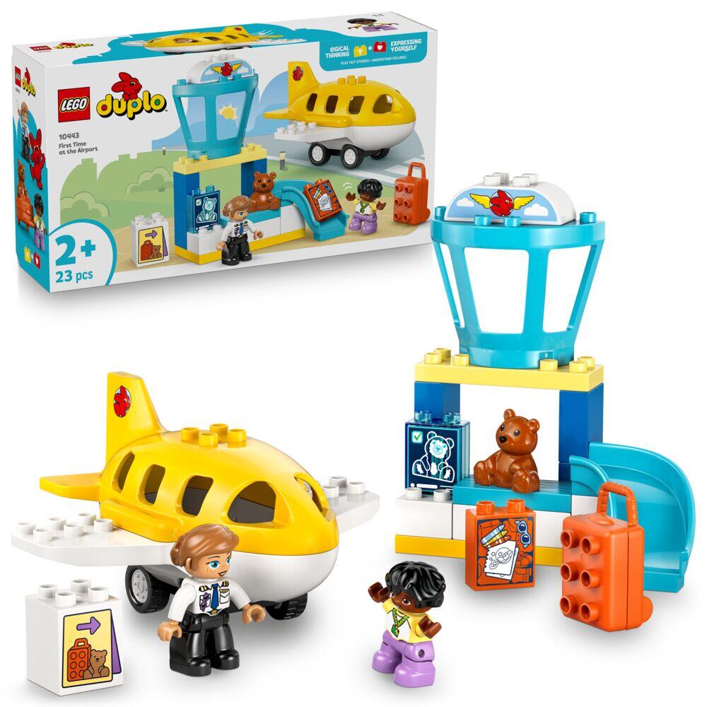 LEGO® DUPLO® Town På flyplassen for første gang 10443