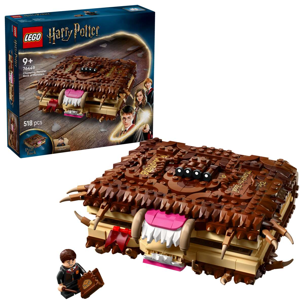 LEGO® Harry Potter™ Den glefsende Monsterboken om monstre 76449