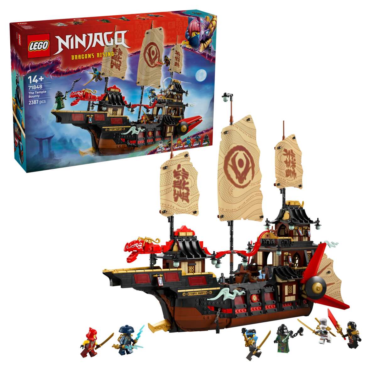 LEGO® NINJAGO® Tempelskipet Bounty 71848