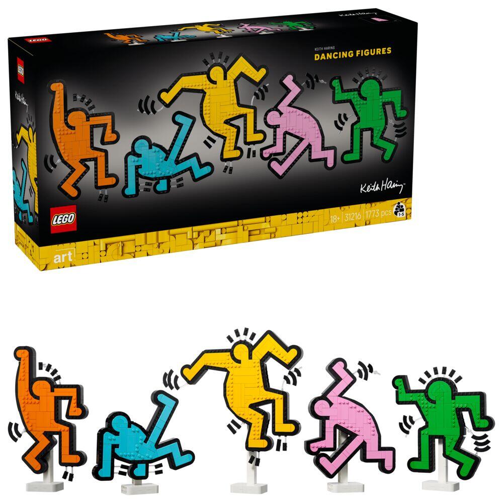 LEGO® Art Keith Harings dansende figurer 31216