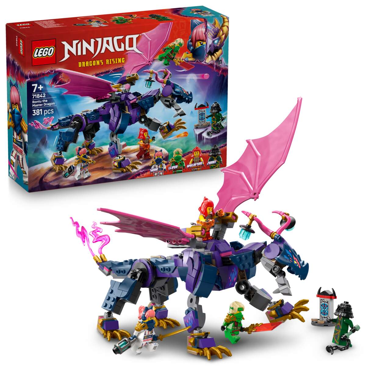 LEGO® NINJAGO® Mesterdragen Rontu 71842