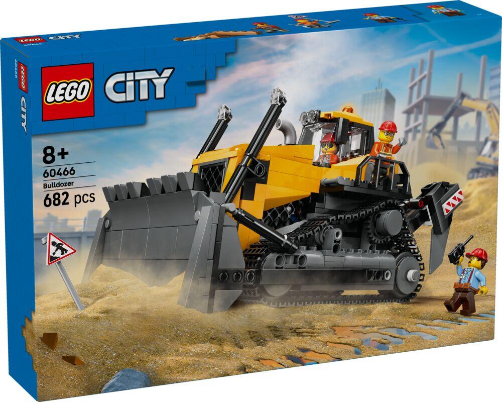 LEGO® City Gul bulldoser 60466