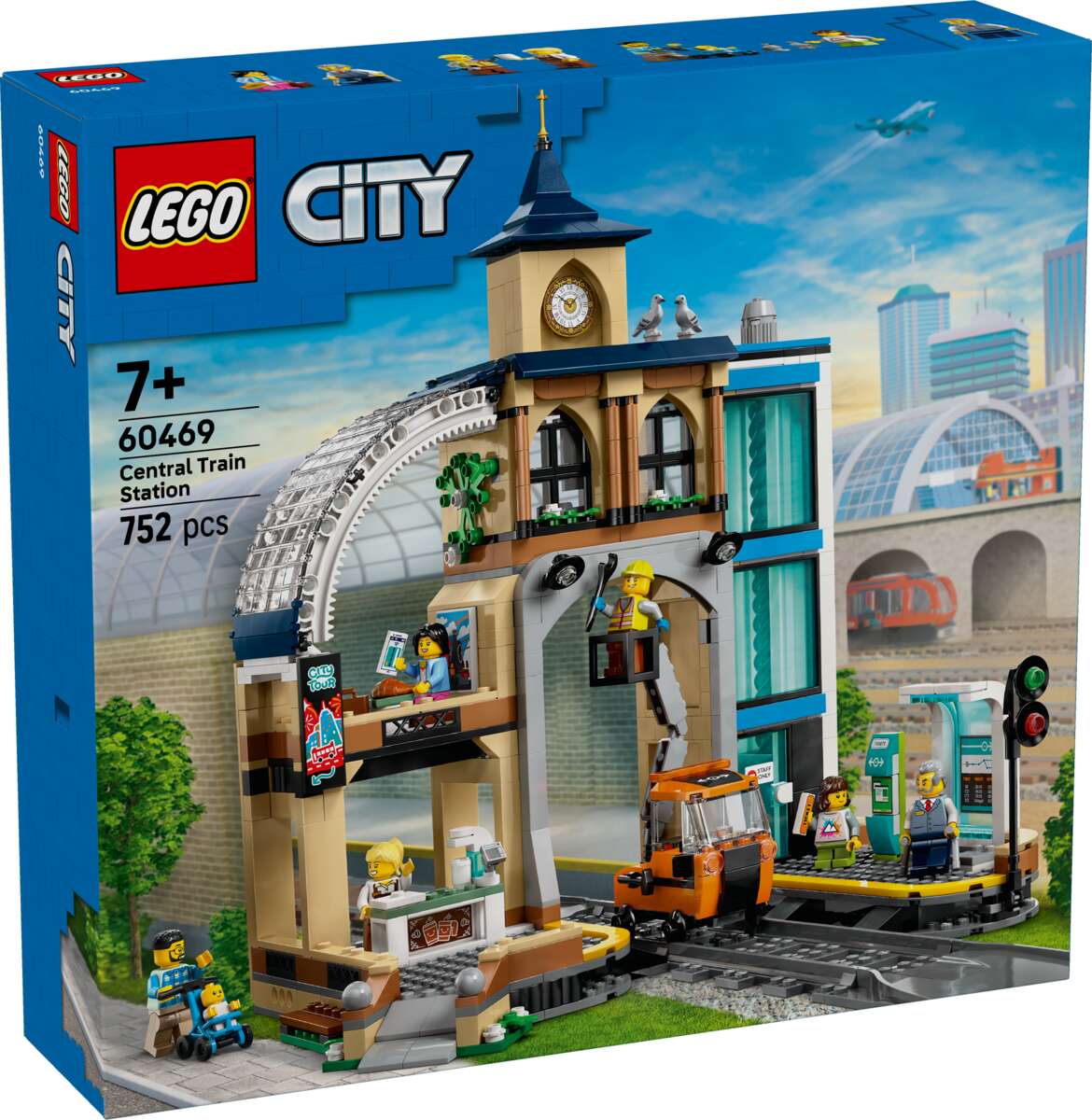 LEGO® City Sentralbanestasjon 60469