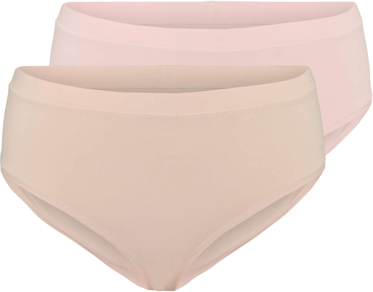 Pierre Robert bomull truser 2-pk dame