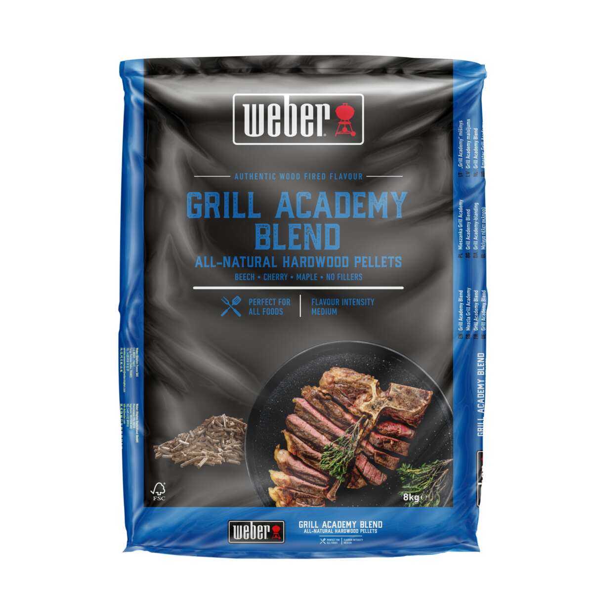 Weber Grill Academy Blend 8 kg trepellets