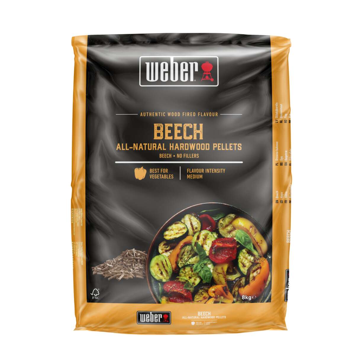 Weber Bøk 8 kg trepellets