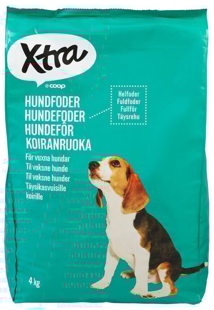 Xtra Hundefôr for Voksne Hunder 4kg