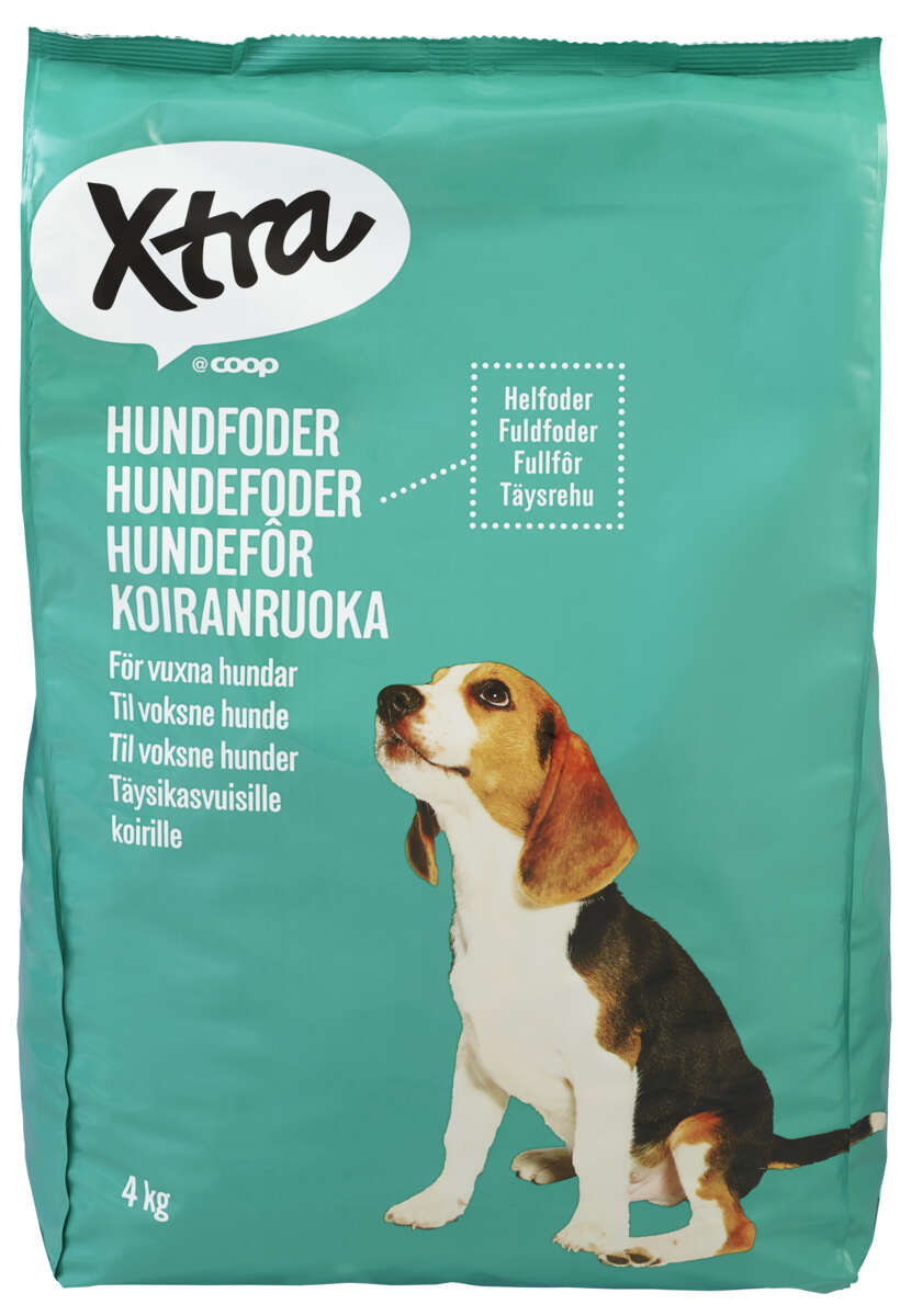 Xtra Hundefôr for Voksne Hunder 4kg