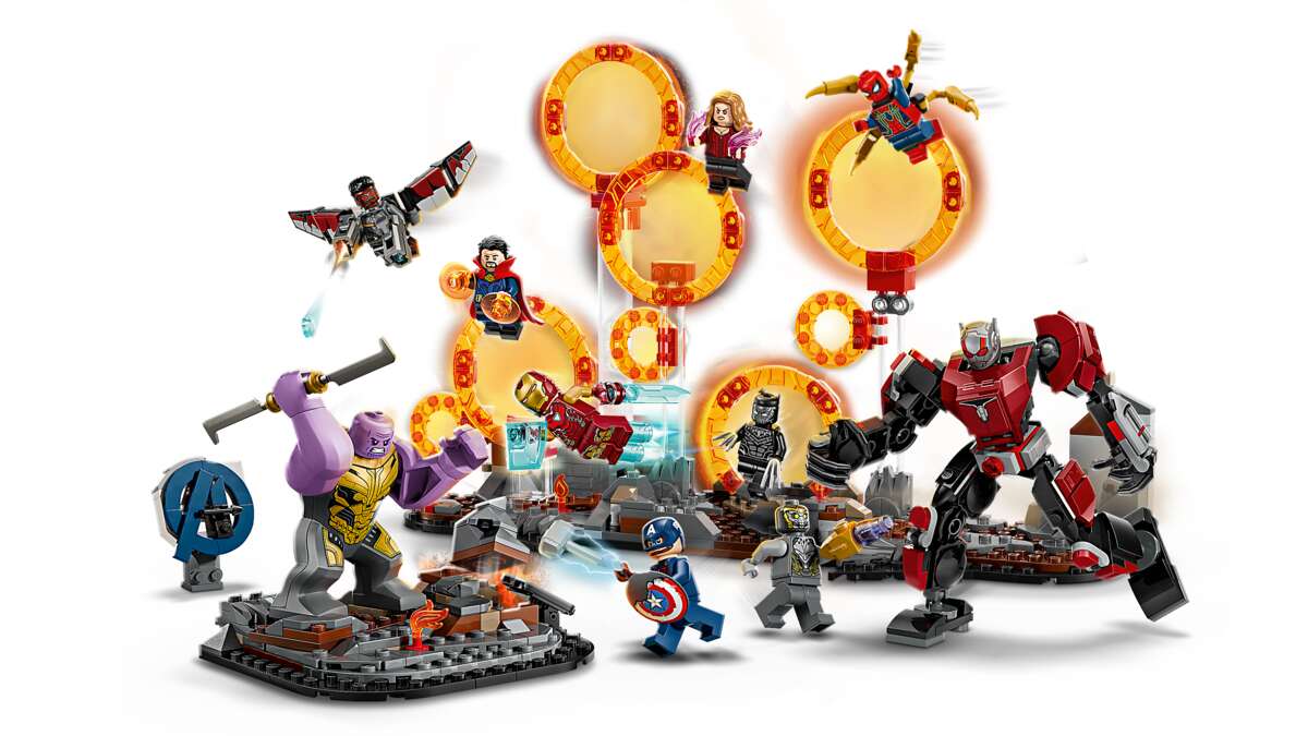 LEGO® ǀ Marvel Avengers: Endgame – sluttoppgjøret 76323