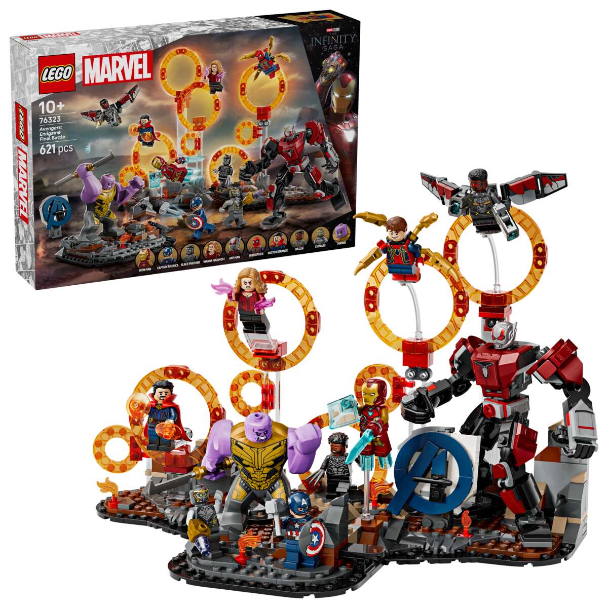 LEGO® ǀ Marvel Avengers: Endgame – sluttoppgjøret 76323