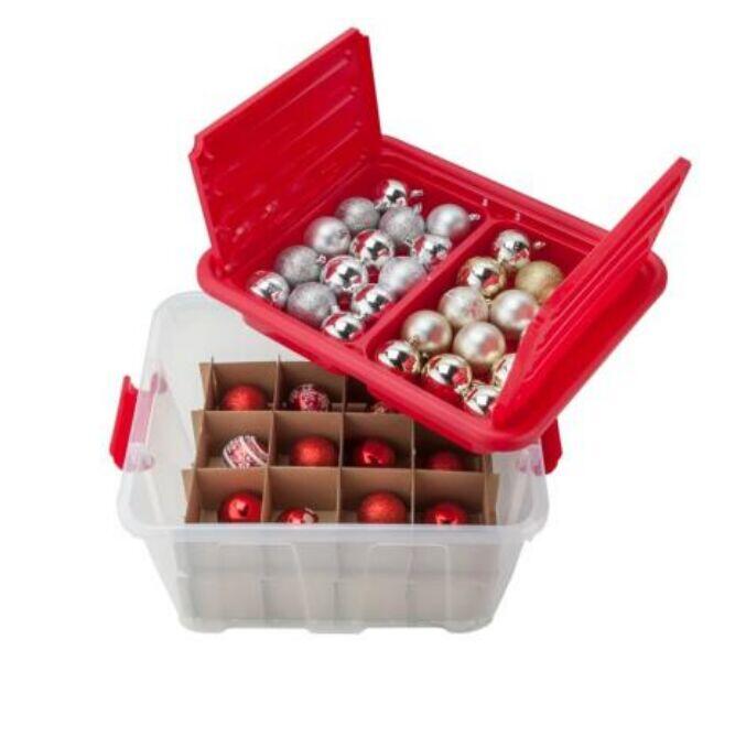 Oppbevaringsboks for julepynt