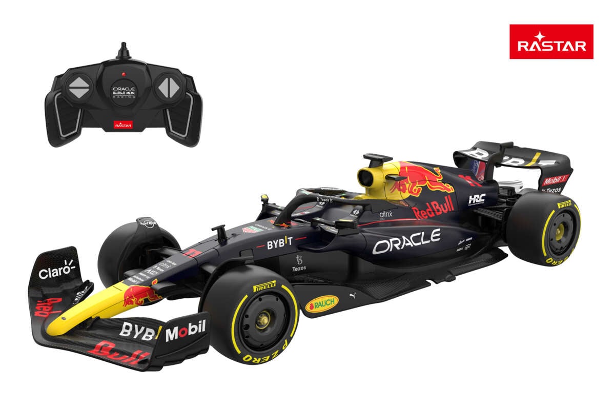 Rastar F1 Oracle Red Bull Racing RB18 radiostyrt racingbil
