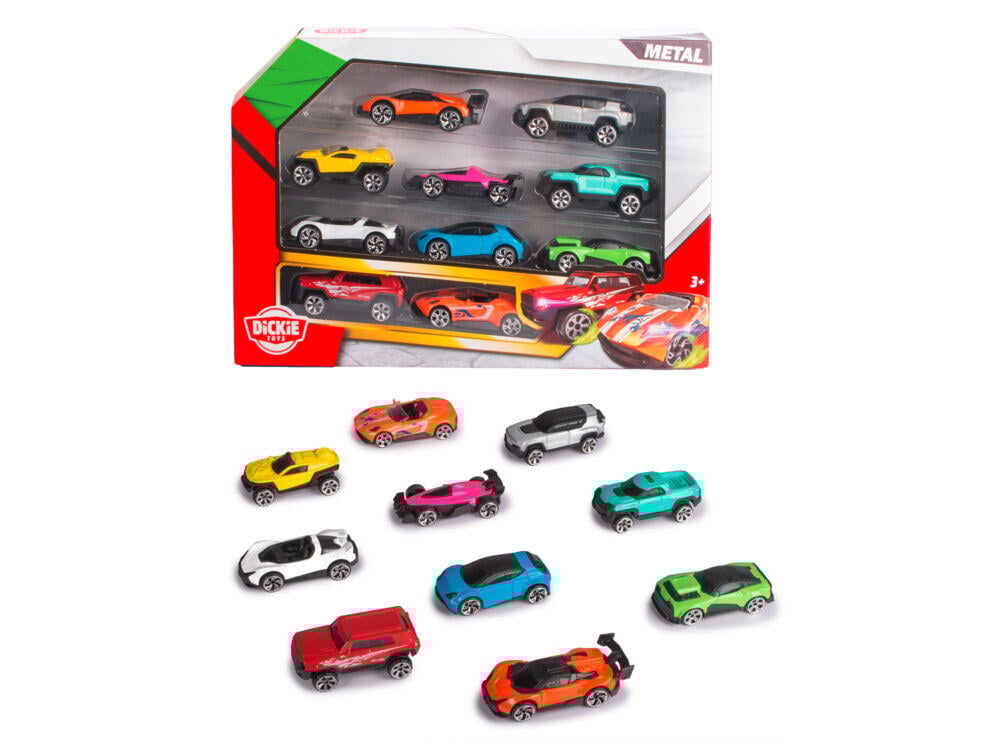 Go Action / Play Die-cast lekebiler 10pk