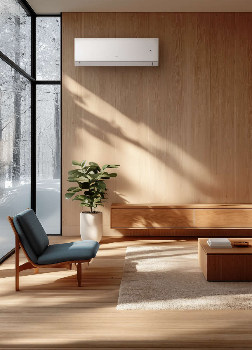 Wilfa Nordkapp 40 varmepumpe, ferdig montert