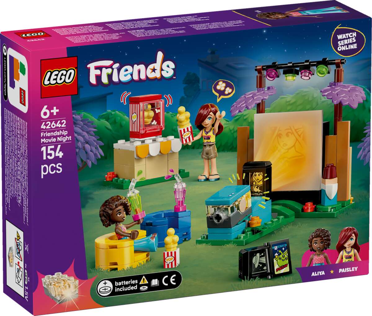 LEGO® Friends Filmkveld med venner 42642