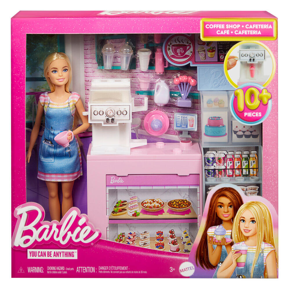 Barbie® kaffebar med dukke